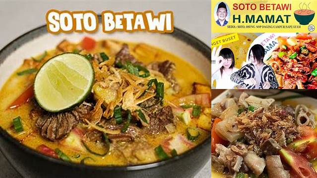 Soto Betawi Haji Mamat