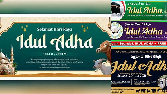 Spanduk Idul Adha