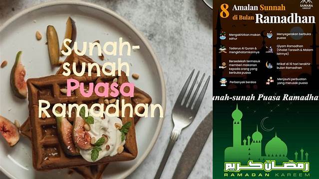 Sunah Puasa Adalah