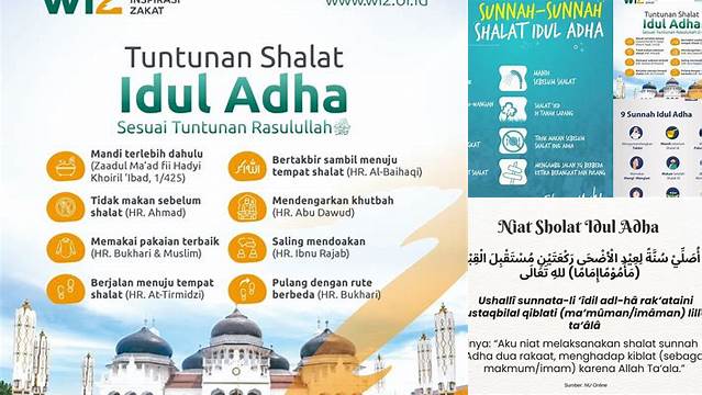 Sunnah Shalat Idul Adha