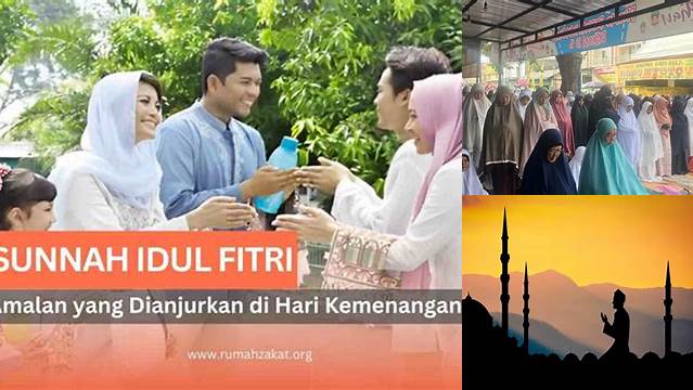 Sunnah Sunnah Idul Fitri