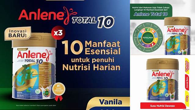 Temukan Manfaat Susu Anlene yang Baru Terungkap!