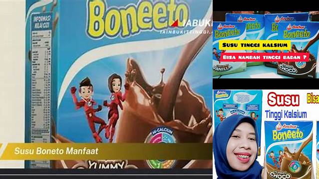 Temukan Manfaat Susu Boneto yang Jarang Diketahui