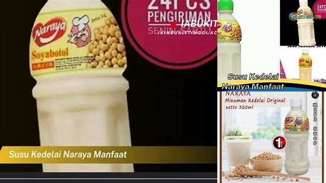 Temukan Manfaat Susu Kedelai Naraya yang Jarang Diketahui