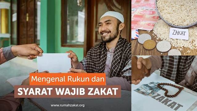 Syarat Dan Rukun Zakat