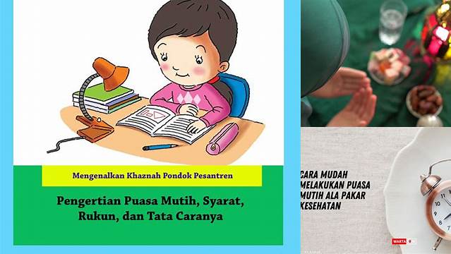 Syarat Puasa Mutih