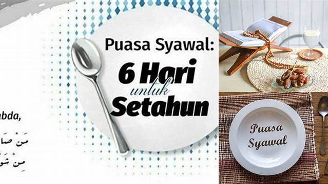 Syarat Puasa Syawal