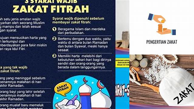 Syarat Sahnya Berzakat Adalah