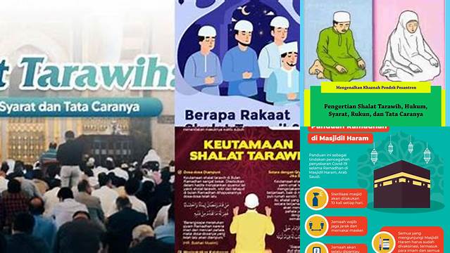 Syarat Shalat Tarawih