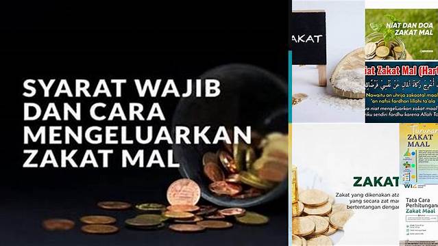 Syarat Untuk Mengeluarkan Zakat Mal Adalah