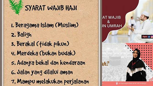 Syarat Wajib Umrah