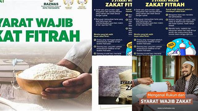 Syarat Wajib Zakat Adalah