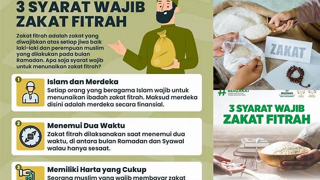 Syarat Zakat Fitrah