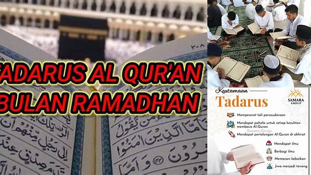 8 Hal Penting tentang Tadarus di Bulan Ramadhan Raih Pahala Idul Fitri