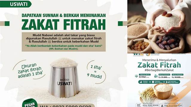 Takaran Zakat Fitrah