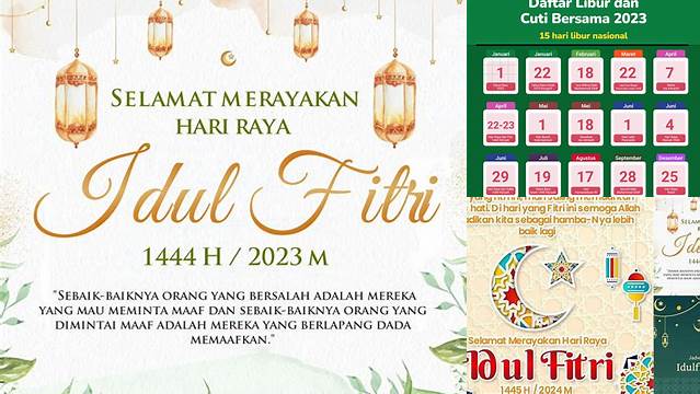 Tanggal Berapa Idul Fitri