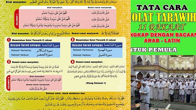 8 Hal Penting tentang Tarawih 11 Rakaat Tata Cara Sempurna Sambut Idul Fitri