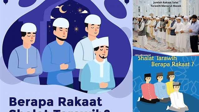 Temukan 9 Hal Penting tentang tarawih ada berapa rakaat dan Tata Cara Sempurna untuk Idul Fitri