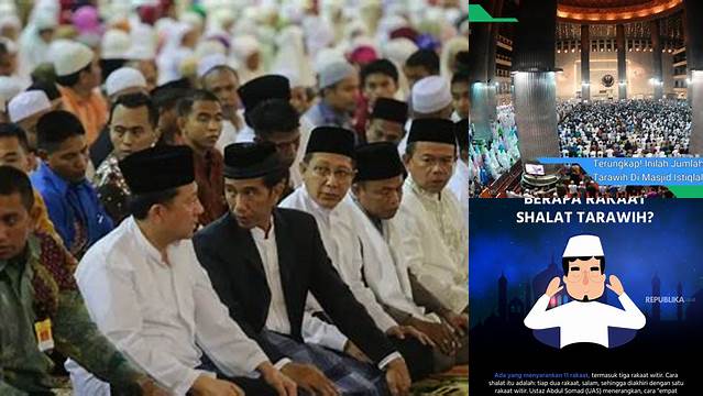 Tarawih Di Istiqlal Berapa Rakaat