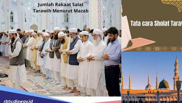 Inilah 8 Hal Penting tentang Tarawih Sendiri Berapa Rakaat Jelang Idul Fitri