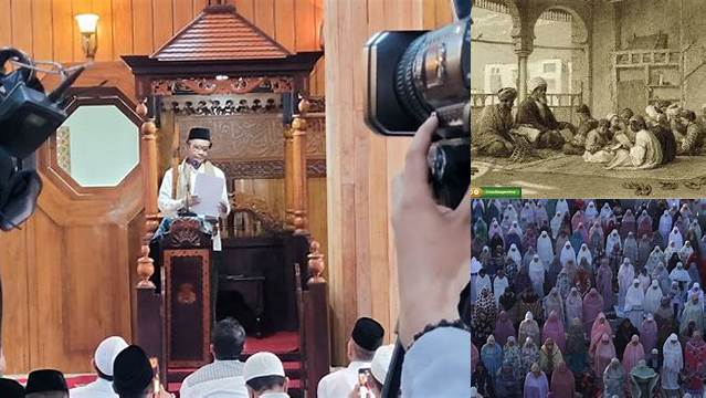 Tata Cara Khutbah Idul Fitri