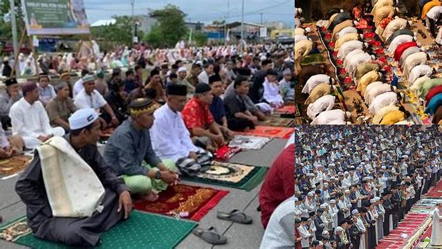 Tata Cara Sholat Idul Fitri Nu