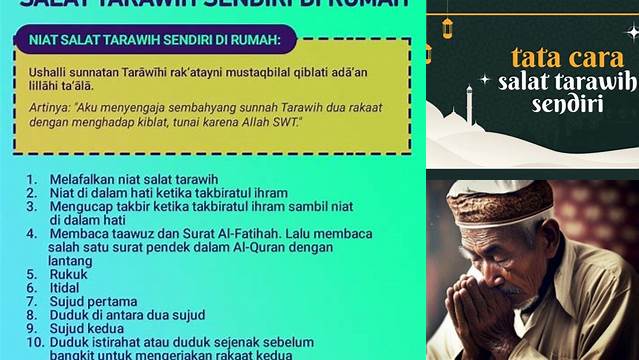 Tata Cara Tarawih Sendiri Di Rumah