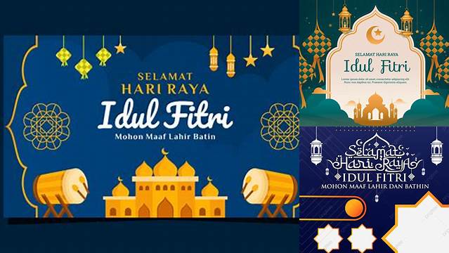 Template Hari Raya Idul Fitri