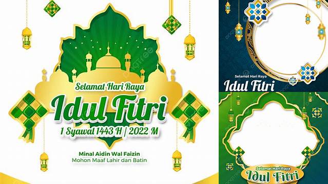 Template Idul Fitri 1443 H