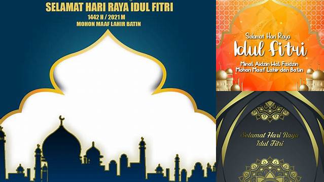 Template Video Ucapan Idul Fitri