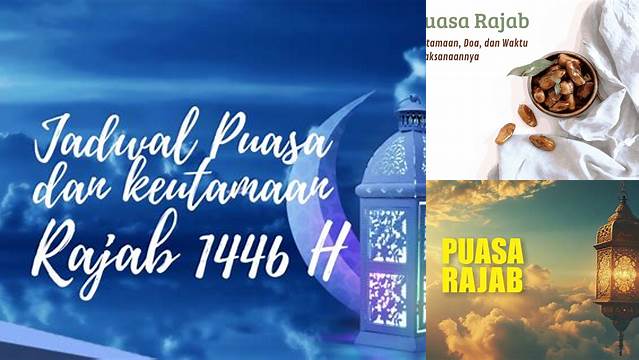 Tentang Puasa Rajab