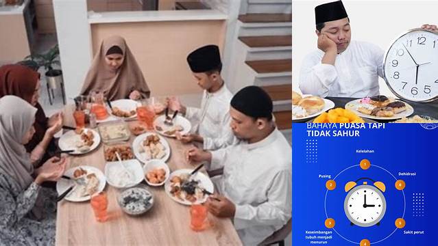 Tidak Sahur Bolehkah Puasa