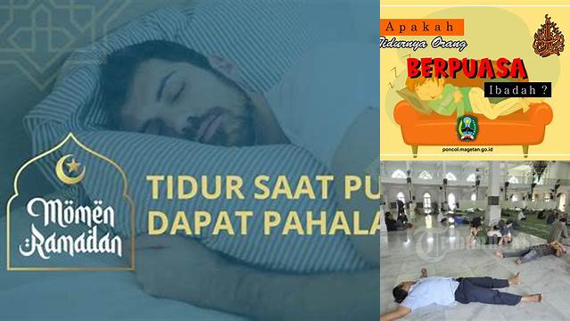 Tidur Saat Puasa Adalah Ibadah