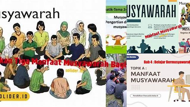Temukan 3 Manfaat Musyawarah yang Jarang Diketahui