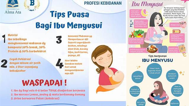 Tips Puasa Untuk Ibu Menyusui