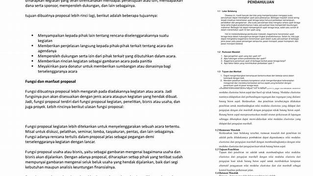 Manfaat Proposal yang Jarang Diketahui yang Wajib Anda Ketahui