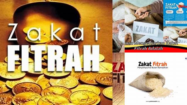 Tujuan Zakat Fitrah Adalah