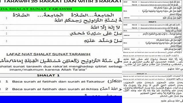Ketahui 8 Hal Penting tentang tuntunan sholat tarawih untuk Idul Fitri Lebih Bermakna