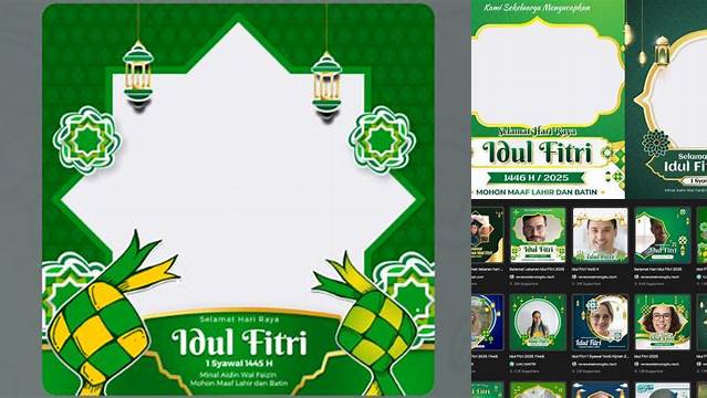 Twibbon Idul Fitri