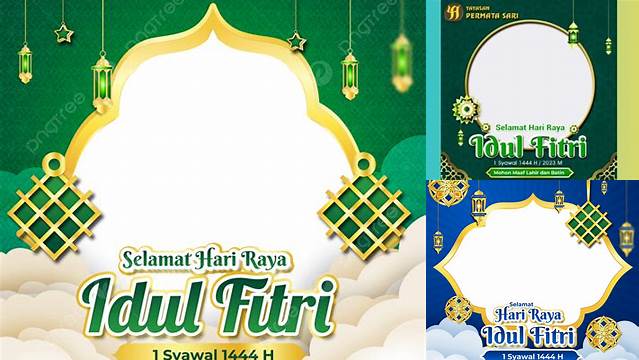 Twibbon Idul Fitri 1444 H Gratis