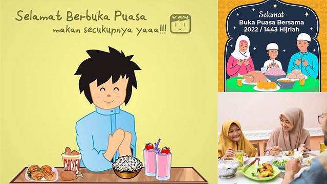 Ucapan Buka Puasa Lucu