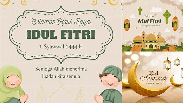 Ucapan Hari Raya Idul Fitri Singkat