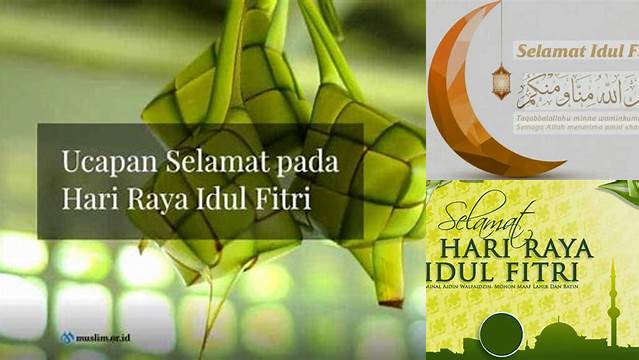 Ucapan Idul Fitri Sesuai Sunnah