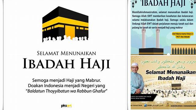 Ucapan Selamat Naik Haji