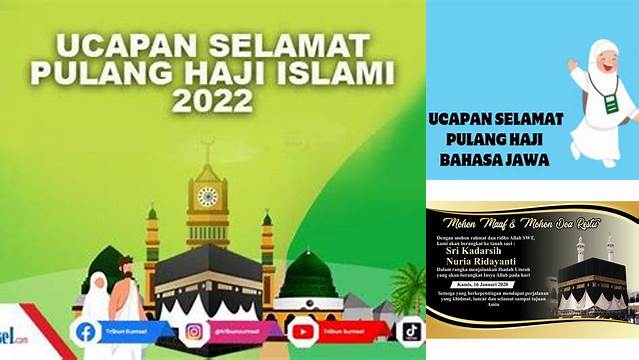 Ucapan Selamat Pulang Haji