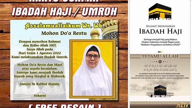 Ucapan Untuk Haji