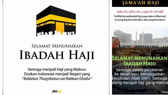 Ucapan Untuk Orang Haji