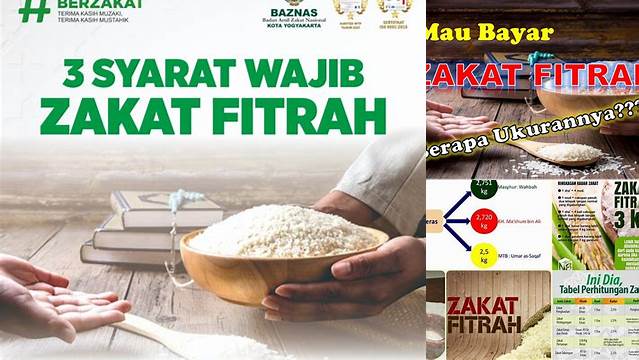 Ukuran Zakat Fitrah