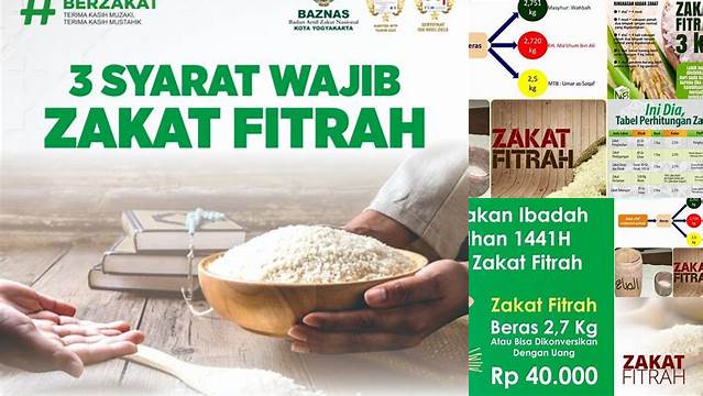 Ukuran Zakat Fitrah Adalah