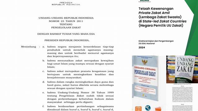 Undang Undang Zakat Ditandatangani Oleh